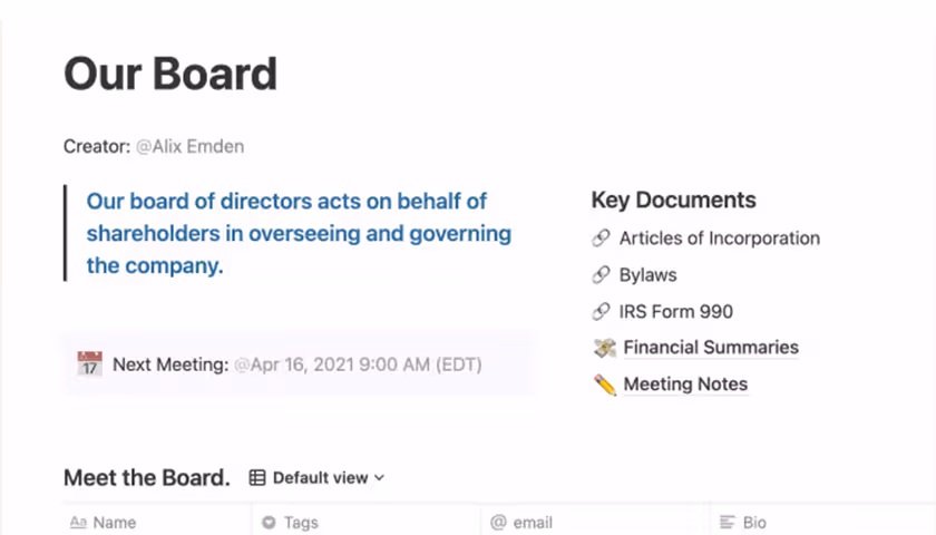 운영진 관리 템플릿 프로덕트 이미지
