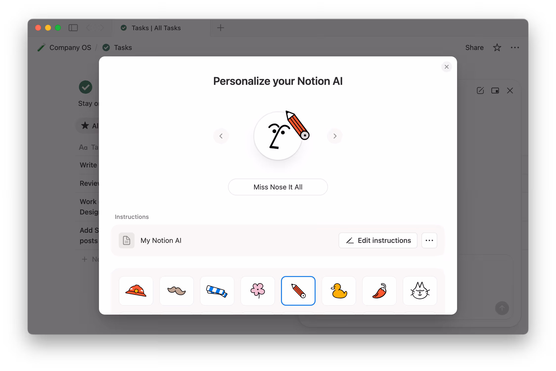 hc: 에이전트 개인화
