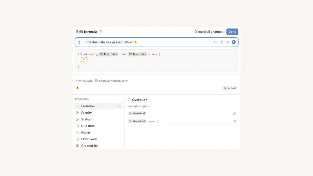 Syntax van formules en functies